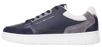 Tommy Hilfiger Herren Cupsole Sneaker Schuhe, Blau (Desert Sky), 40