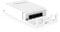 MokerLink Outdoor 4 Port PoE Extender, IEEE 802.3 af/at PoE Repeater, 10/100Mbps, 1 PoE in 3 PoE Out, Wall Mount Waterproof POE Passthrough Switch