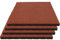 Fallschutzmatte CAPTURA - für außen und innen geeignet - 50x50 cm Größe - stoßdämpfend und rutschhemmend - Drainage an der Unterseite - Stärke 40 mm / 1,2m Fallhöhe - Rot 4 Stück
