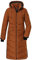 killtec Damen Wintermantel/Mantel in Daunenoptik mit Kapuze KOW 62 WMN QLTD CT, dark curry, 40, 38642-000