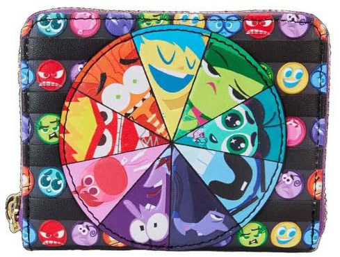 Loungefly Pixar Inside Out 2 Core Memories Zip Around Wallet