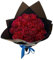 ZXH Ramo de rosas con purpurina, rosas artificiales con tallos, rosas rojas con purpurina, Ramo de Rosas Eternas, flores artificiales para manualidades, ramo de boda, decoración de mesa para fiesta y