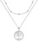 Micory Collana Albero Della Vita Donna Argento Sterling 925 Serie a doppia catena con Scatola Regalo-Regali originali di gioielleria