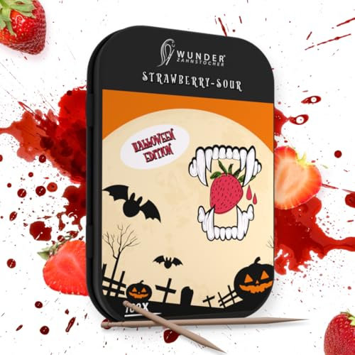 Wunder - Palillo de dientes con sabor (Strawbeery/Sour)