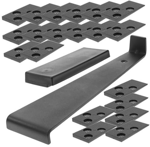 ASAKKURA 1satz Laminatboden Installationskit Mit Abstandskeilen Tapping Block Und Pull Bar Professionelle Werkzeuge Für Einfache Verlegung Von Vinyl Und Holzfußböden