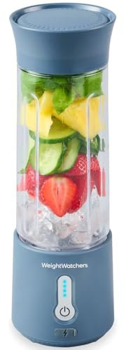 Actiblend Portable Blender - Assorted - Available Colours: Grey, Blue, Pink, Black, White - Max Operation Time 30 Seconds