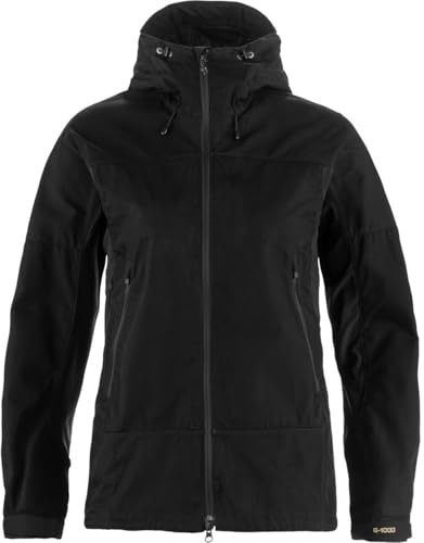 Fjällräven Damen Abisko Lite Trekking Jacke, black, S