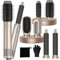 Secador de pelo con estilo 6 en 1, 1000 W Juego De Peinado Con Cepillo De Aire Caliente, Secador Moldeador Alisador set, secador Airstyler, Cepillo de aire Patent Nr: 015025145-0001(NO Battery)
