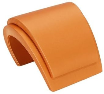 Espositore per Gioielli Espositore for collane in pelle PU creativo Espositore for gioielli con design ad arco Porta Gioielli(Orange)