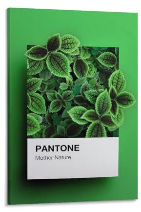 KBGDFSDF Pantone Kunstposter Mutter Natur Kunst Poster Leinwand Poster Schlafzimmer Dekor Landschaft Büro Zimmer Dekor Geschenk 40 x 60 cm