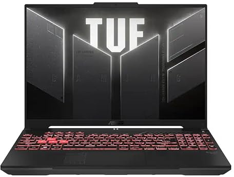 ASUS TUF A16 16 Gaming Laptop, WUXGA/1920 x 1200 Pixels 144Hz Screen, GeForce RTX 4050 6GB GDDR6, AMD Ryzen 7 7445HS 6 Cores, 16GB DDR5+1TB SSD, Wi-Fi 6, HDMI 2.1, Numeric Keypad, Win11 Pro
