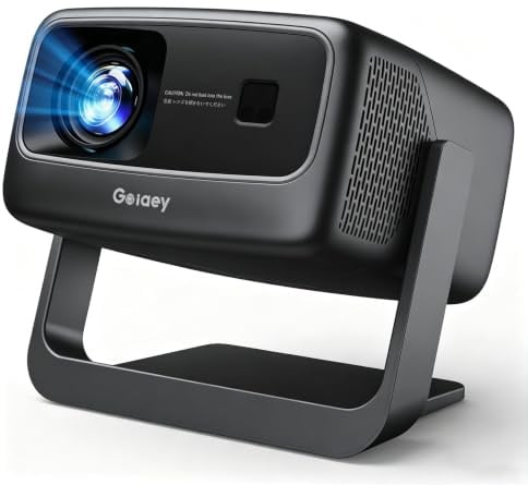 [2500 ANSI/app ufficiali/audio 50W] Proiettore 4K per esterni con WiFi e Bluetooth, messa a fuoco automatica, proiettore intelligente Keystone Smart Support DoIby Audio, aggiornamento 2026 Proiettore