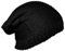 Posh Gear Damen Alpaka Mütze Allungantino aus 100% Alpakawolle, schwarz