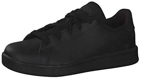 adidas Advantage K, Chaussures de Tennis Mixte, Negbás/Negbás/Grisei, 40 EU