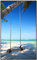 Ecowelle Infrarotheizung mit Bild | 900 Watt | 60x120 cm | Infrarot Heizung| | Made in Germany| d 3 Schaukel am Meer