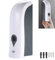 HITECHLIFE Soap Dispenser Wall Mounted,300ml Manual Singal-head Hand Sanitiser Pump, Shampoo Dispenser Shower Gel Liquid Holder For Kitchen,Bathroom,Office