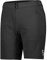 Scott W Endurance Long-Sleeve/fit W/pad Shorts Schwarz - Lockere gepolsterte Damen Mountainbike Shorts, Größe M - Farbe