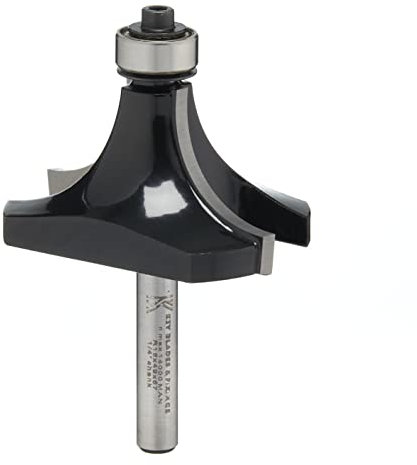 R13 - KEY BLADES AND FIXINGS 1/4 Rounding Over Router Cutter 18MM Radius - R13 Radius Cutter for Bosch, Festool, Dewalt, Makita, Milwaukee and Many More Palm Router Cordless Corded Trend