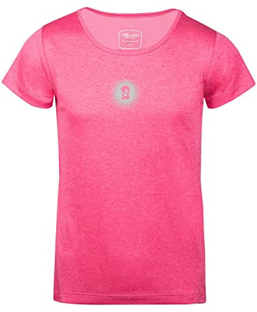 Trollkids Girls Preikestolen T 164, Bright pink