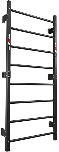 K-Sport Wall Mounted Ladder Bars | 250kg Capacity | Durable, Steel Frame, Swedish Ladder, Gymnastics & Calisthenics Home Gym Training Station | Outdoor & Indoor Use | EU Made