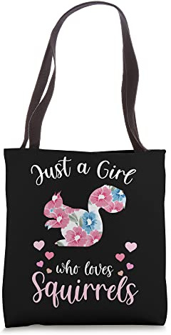 Squirrel Lover Forest Nature Trees Mountains Outdoor Wild Tote Bag