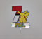 Tortendeko Personalisiert Cake Topper Geburtstag Kinder mit Name und Alter 3D Effekt (Gelb, Schwarz Rot)