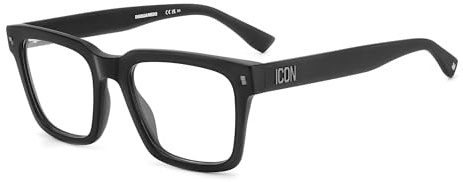 DSQUARED2 ICON Brille ICON 0013 Größe 52-20 mm Matte Schwarz