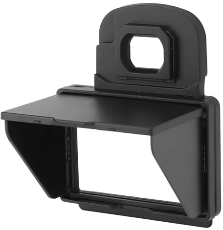 LCD-Bildschirm-Sonnenschutz mit Kapuze, Bildschirm-Schutzabdeckung, Faltbarer Kamera-, Sonnenschutz, Visier, Kamera-Zubehör für 5D III, 5D IV, 5DR, 5DS