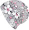 Wollhuhn Jungen/Mädchen Shorties Beanie/Beanie-Mütze/Kinder-Mütze Bequem Viele Motive Jersey Zweilagig Gefüttert Übergangszeiten (Öko-Stoffe/Bio) 2024202401 (Shorty Kirschblüten Grau/Rosa, M)