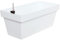Erhard-Trading Blumenkasten Cube Case 40 cm lang (Weiß)
