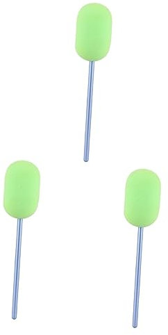 MAGICLULU Cepillo De Esponja para Biberones 3 Unidades para Limpiar Biberones Vasos De Vidrio Sin Mango Cómodo De Sujetar.