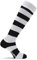 Sondico Mens Football Socks Plus Size Black/White 12-14