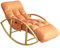 Rocking Chair - Multi-Functional and Adjustable Chaise Lounge Sofa for 1 Seater with Pedal Function, High Load Capacity, and Water/Stain Resistance - Relax in Style