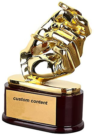 HLUONGTN Trofeo Miglior Giudice Trofeo Fischietto D'Oro Calcio Basket per Coppe Premio Arbitro Partita