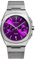 DeTomaso Herrenuhr Voltre Chronograph in Purple - Armbanduhr an silbernem Mesh-Armband - aus 316L Chirurgenstahl mit einem Quarzuhrwerk & saphirgehärtetem Mineralglas – 42 mm