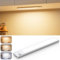 BKXCHA Unterbauleuchte Küche LED mit Bewegungsmelder, LED Schrankbeleuchtung kabellos, dimmbar, USB-C Wiederaufladbar Ultradünne Led Leiste für Kleiderschrank Beleuchtung, Treppe, RV