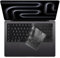 DmDoyy Cubierta de Teclado Ultradelgada TPU para MacBook Pro 14 M3 2023 y Air 15 M4 2025, Compatible con M4 M3 Protector Transparente y Resistente