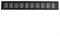 Aluminum Rectangular Air Vent Grille 60mm Ventilation Cover Metal Louvered Exhaust Vent for Wardrobe Cabinet Bathroom Door Kitchen Furniture with Resistant Surfaces Black(60x400mm)