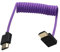HangTon Cable HDMI 8K60 4K para monitor de cámara ATOMOS Ninja V a Sony FX3 FX9 A9 A1 A7RV A7IV A7SIII, Lumix G9M2 GH5S GH6 S1, Nikon Z8, Canon C70 R5 Mark II, trenzado en espiral
