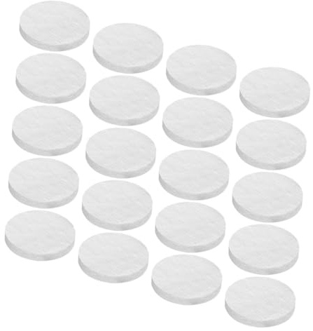 Luxshiny 20pcs Ceramic Wool Wick Core for Tabletop Fire Pit Fireplace Insulating Core Alcohol Fireplaces Fuel Wick Ceramic Fiber Insulation for Countertop Fire Bowl Pot