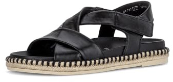 Gabor Damen Plateausandalen, Frauen Sandalen,Moderate Mehrweite (G),Best Fitting,schwarz (27),43 EU / 9 UK