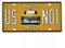 eureya New York US No1 Metall Nummernschild Plaque Wand Decor Art Malerei Vintage House Bar Pub Blechschilder 15 x 30 cm
