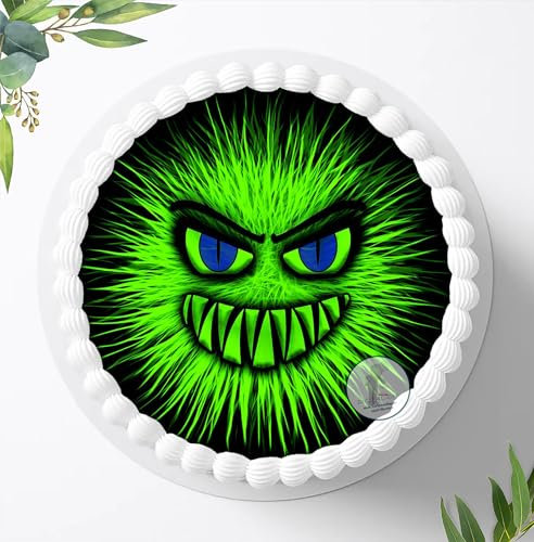 Halloween Tortenaufleger Tortenbild Geburtstag Fondant Zuckerpapier Ø 20 cm / 4631