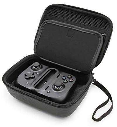 Casematix Portable Gaming Case Compatible with The Razer Kishi Universal Mobile Controller and Select Accessories – Includes Black Carry Case Only