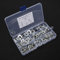 T-Muttern Nietmutter, Vier Krallenmutter, exquisiter 110-teiliger Edelstahl-Hammerkopf, für M10 M8 M6 M5 M4 M3 Sortiment Kit 1 Box