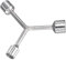 sourcing map Y Type 3 Way Hex Socket Wrench, 14mm 17mm 19mm Combination Repair Spanner Tool, 3-inch