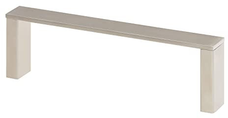 SOTECH Handtuchhalter BOSTON eckig Länge 230 mm x Höhe 30 mm x Tiefe 70 mm Edelstahl gebürstet Schrankhandtuchhalter Tuchhalter Wandmontage Handtuchreling