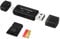 Lector de Tarjetas SD, Seminer 4 en 1 USB C/USB 2.0 Adaptador de Tarjeta de Memoria OTG de Doble Ranura para Tarjetas de Memoria TF/Micro SD/SD/SDXC/Micro SDXC/Micro SDHC (Negro)