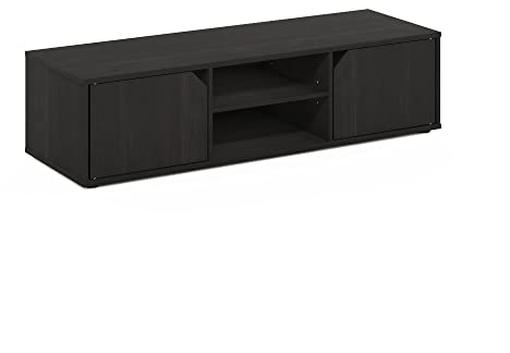 Furinno Classic Soporte TV de hasta 55 Pulgadas, Madera de ingeniería, Espresso, 40.1 (P) x 119.8 (L) x 30.9 (H) cm