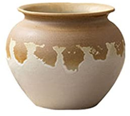 Elegante Vase Japanische Style Vase Small Frische Steinzeug Trockenvase Dekoration Ornamente Vase Blumen können hydroponische Blumengeräte sein, die for Gartenhaus geeignet sind Dekorative Blumenvasen